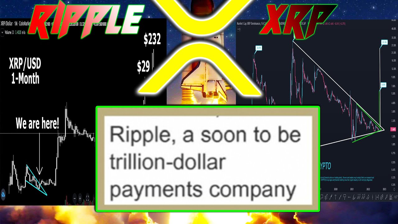 RIPPLE/XRP THE TRILLION DOLLAR COMPANY!! 15 MORE MONTHS FOR $29 XRP!!?