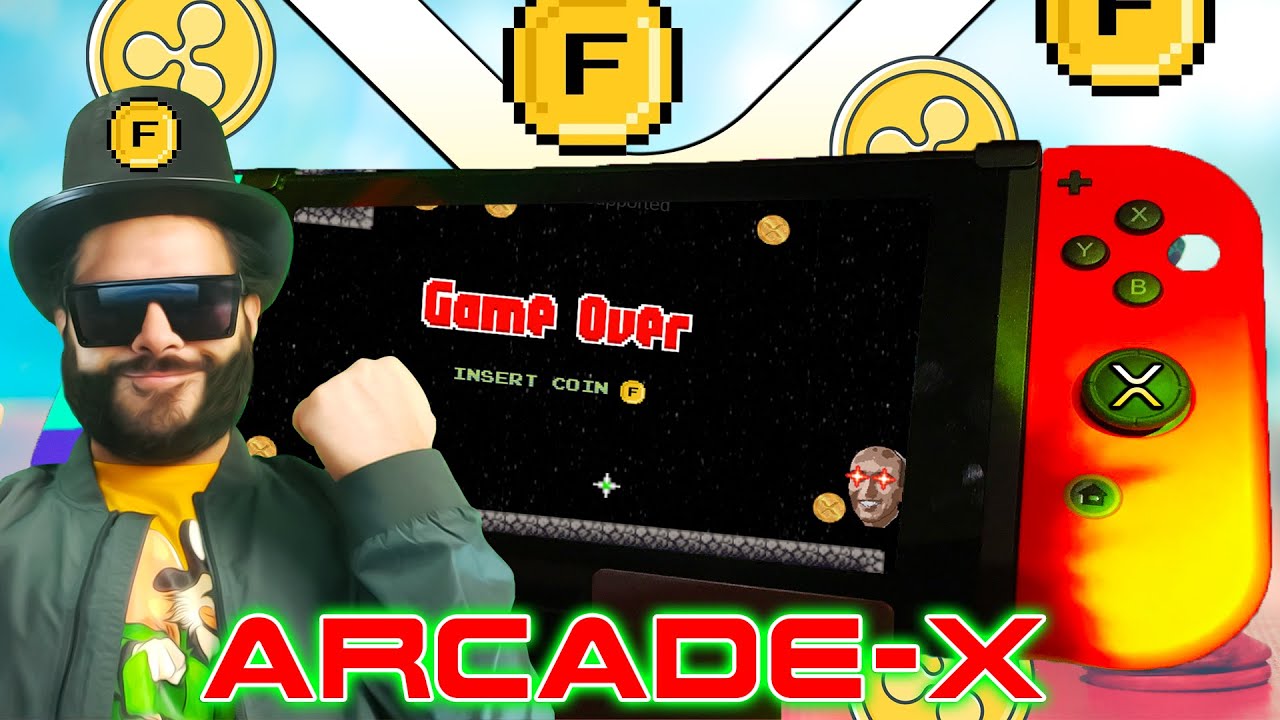 ARCADE-X PLAY 2 EARN RETRO GAMING ON THE XRPL + ARCX AIRDROP, STAKING, WIN CRYPTO