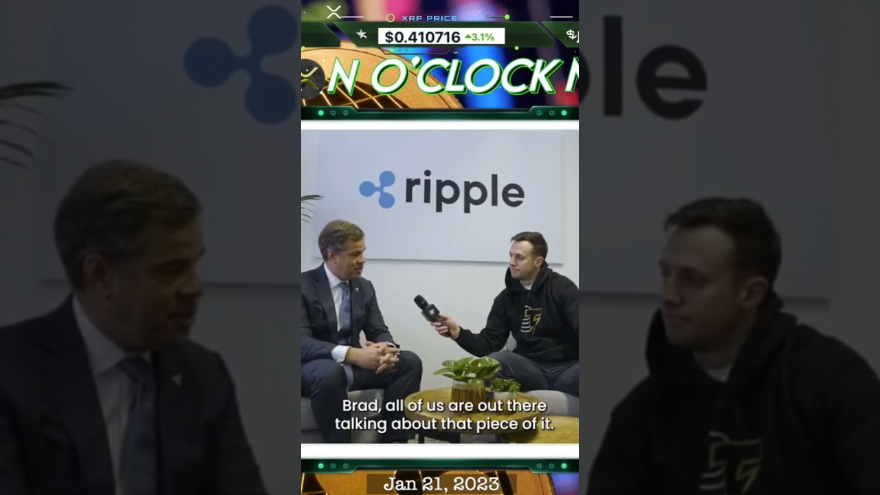 RIPPLE BROOKS ENTWISTLE GREAT START TO 2023 XRP