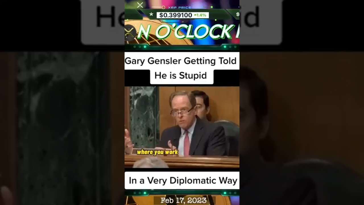 DRAIN THE SWAMP FREE XRP THE STANDARD…GARY YOU THERE?