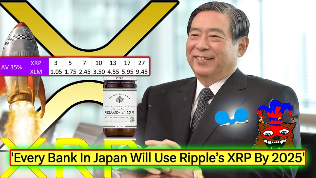RIPPLE/XRP $27 XLM $9…MASS ADOPTION 2025!!? EVERY BANK