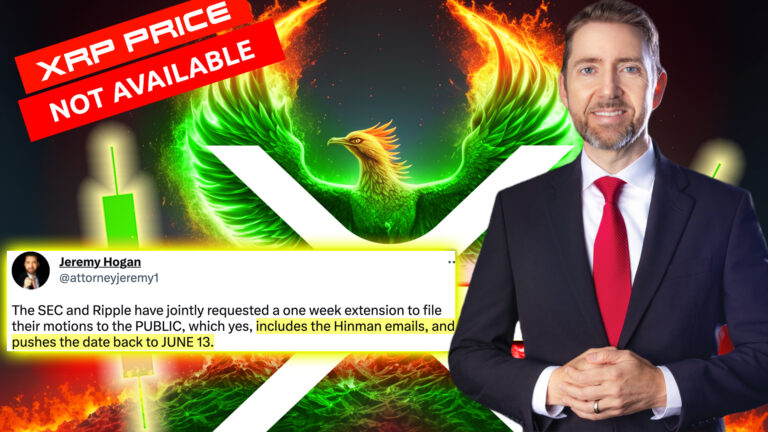 XRP PRICE WONT BE AVAILABLE JUNE 13TH!!? HINMAN EMAILS JUNE 13TH…ONE STEP CLOSER!!